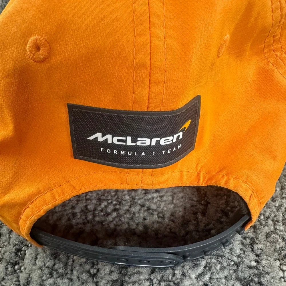 New Era McLaren Formula 1 Team Youth 9FORTY Snapback Hat Orange Papaya F1 Cap